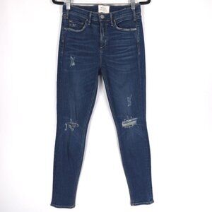 McGUIRE Women’s Jeans Mid Rise Distressed Skinny STYLE 157A Size 27